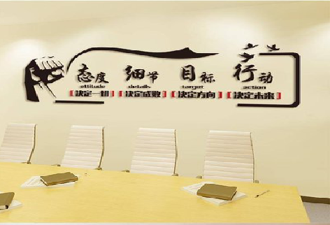 登封企业文化墙主要展示什么？