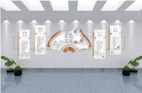 登封企业文化墙设计的核心要素。