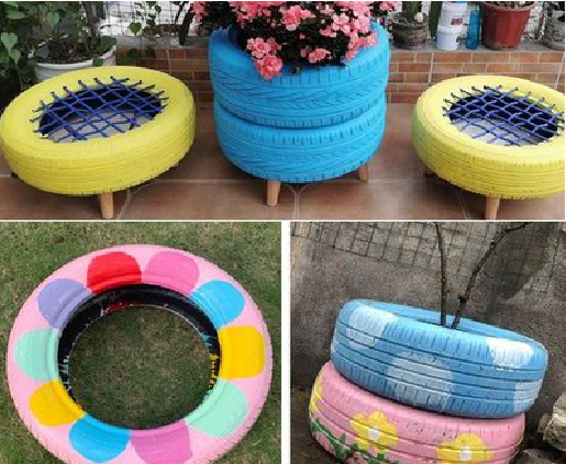 登封墙体彩绘-变废为宝