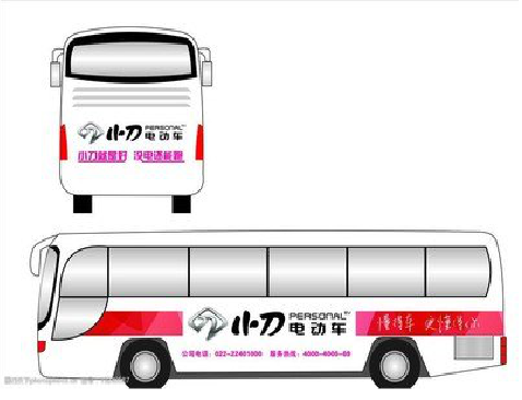 登封公交车身贴如何完美贴合？