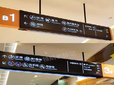 登封如何通过商场标识牌引导客流分布?